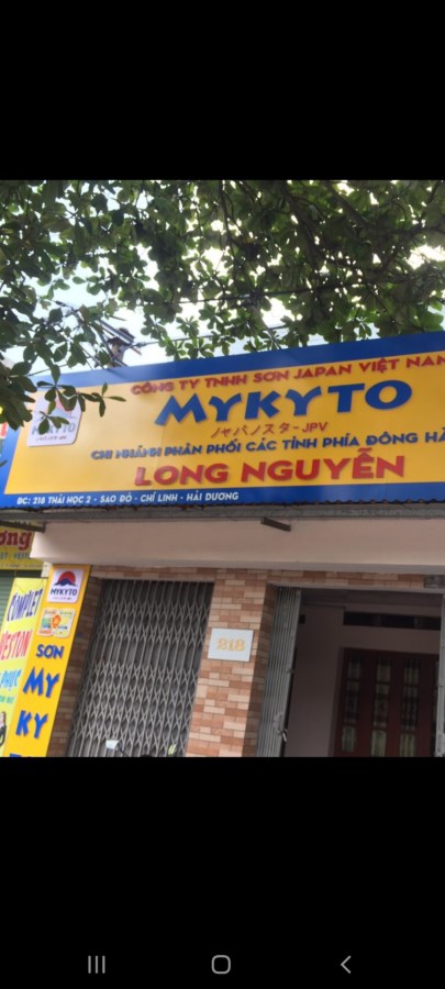 Đại lý Sơn MYKYTO tại Chí Linh- Hải Dương