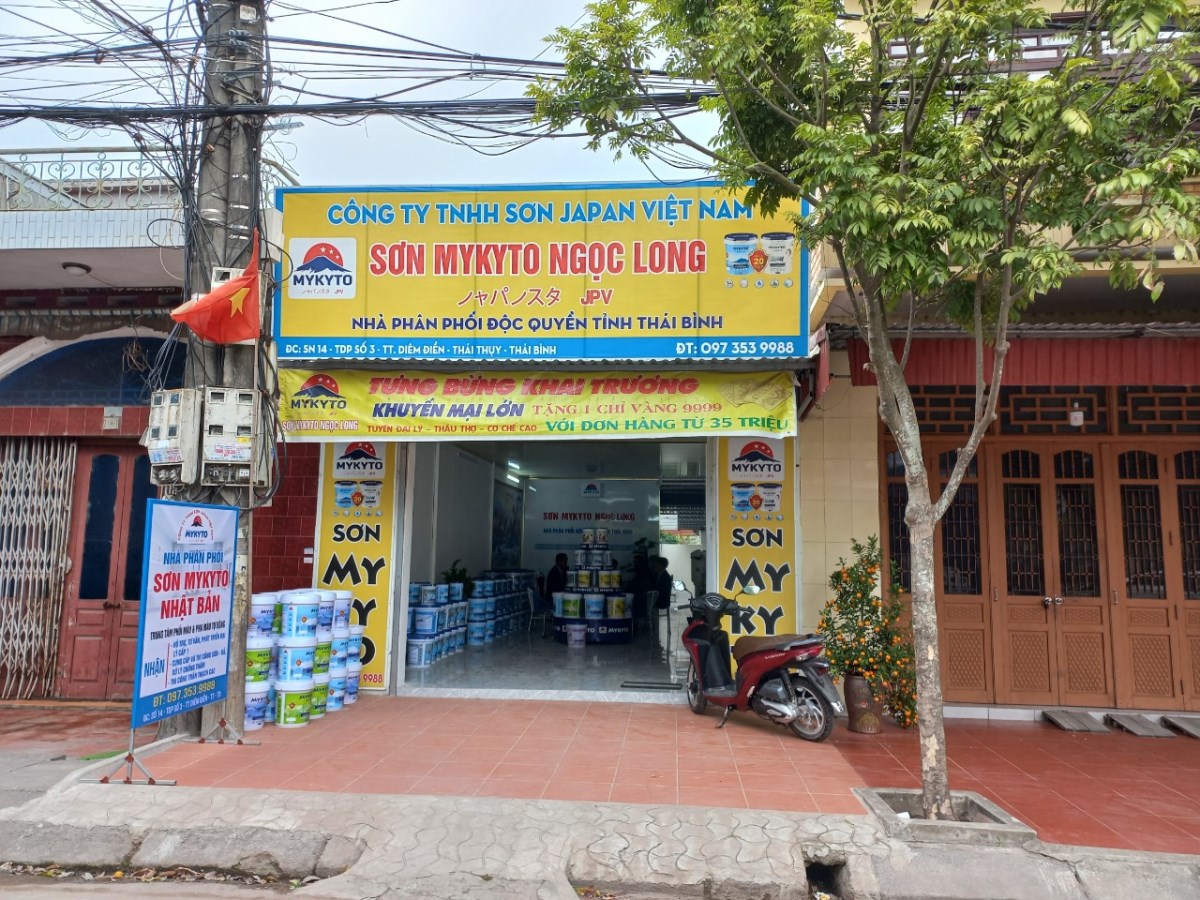 Đại lý Sơn MYKYTO tại Thái Bình