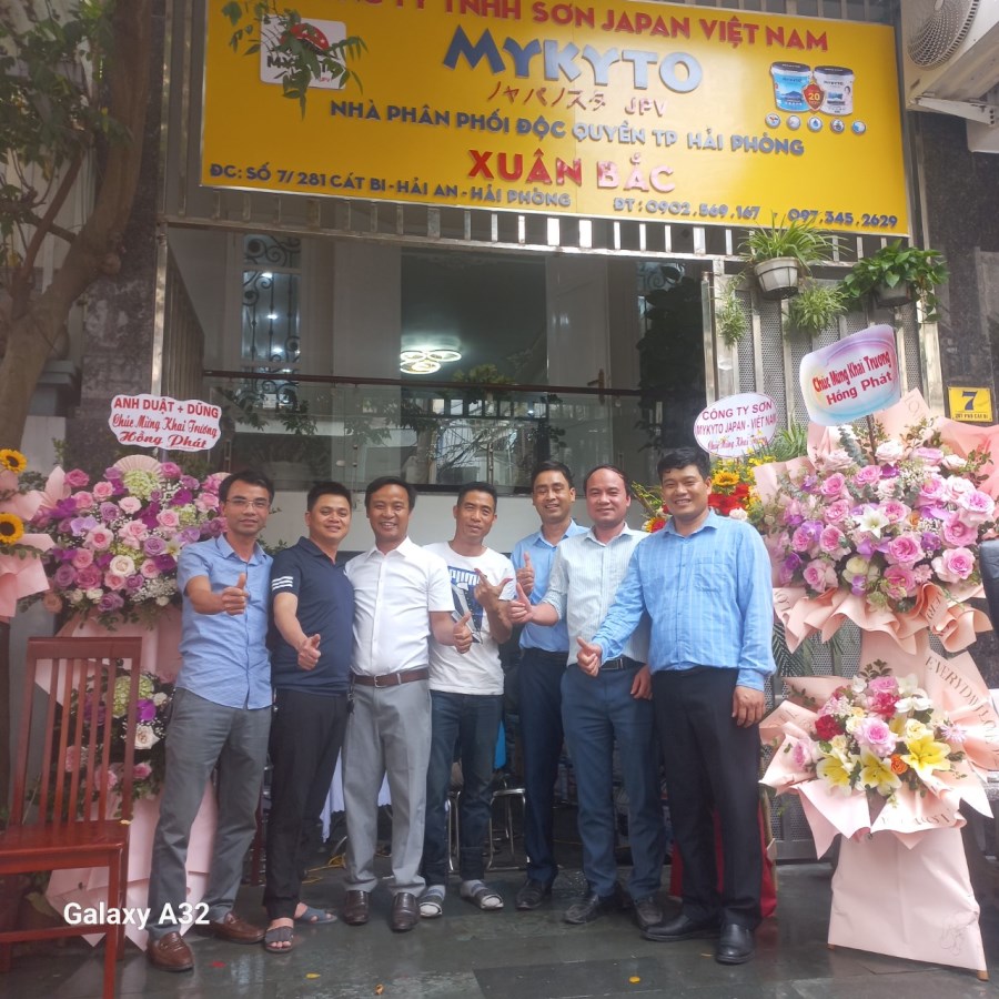 Đại lý sơn MYKYTO tại Hải Phòng