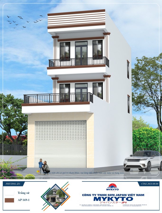 ảnh phối màu nhà