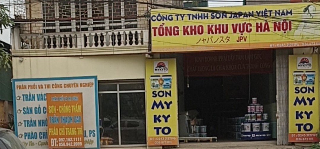 Tổng kho sơn MYKYTO tại Hà Nội