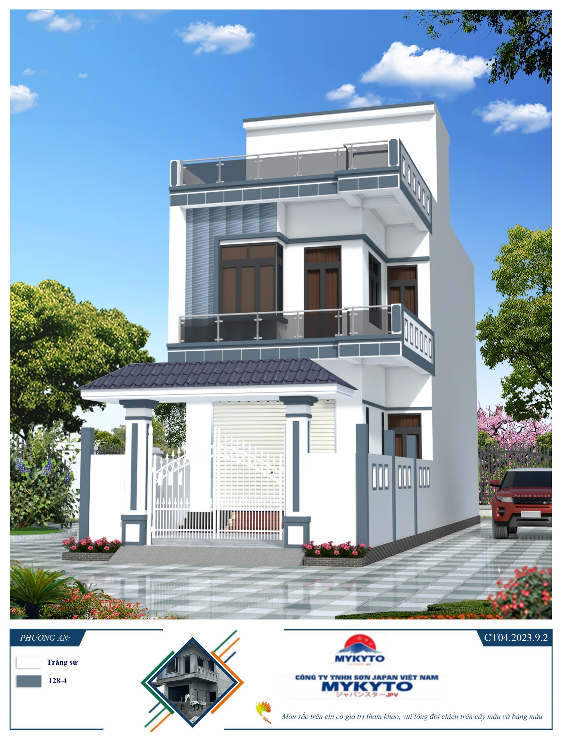 Phối ảnh màu nhà theo sở thích của gia chủ ạ !